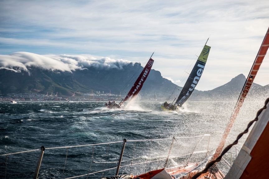 yacht race in cape town