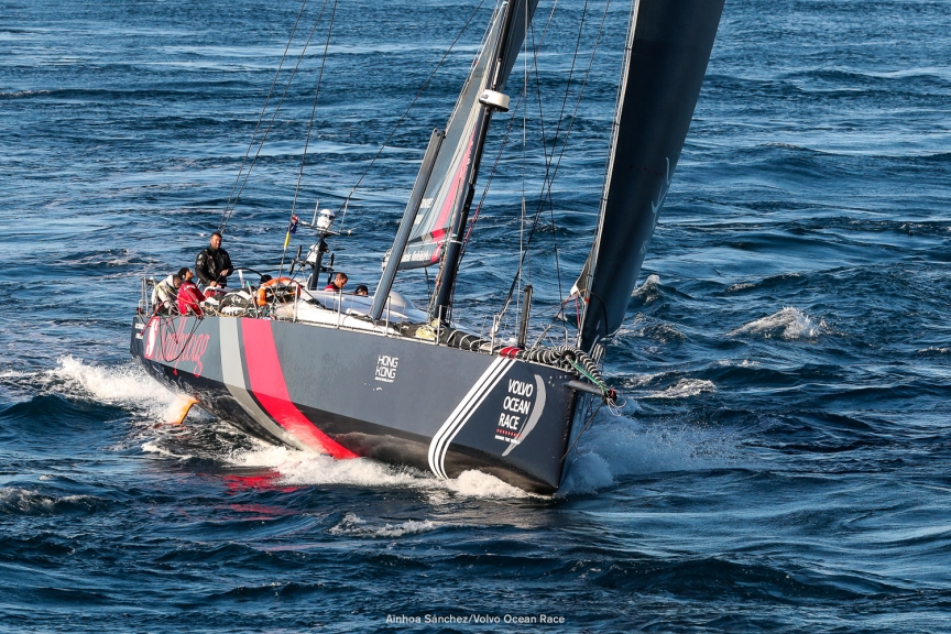 Scallywags lead Turn the Tide on Plastic into Melbourne - The Ocean Race